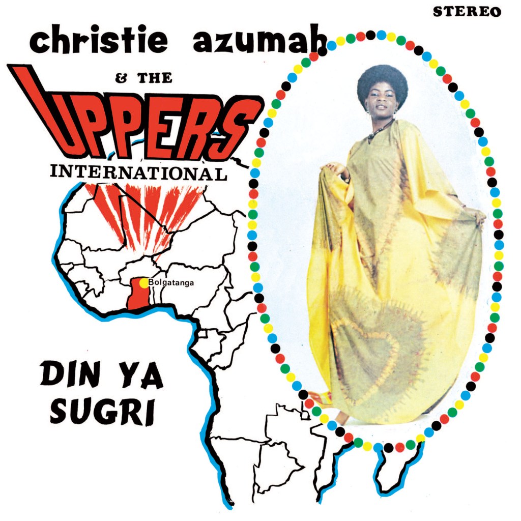 Christie Azumah and The Uppers International LP, reissued by Voodoo Funk and Superfly Records.